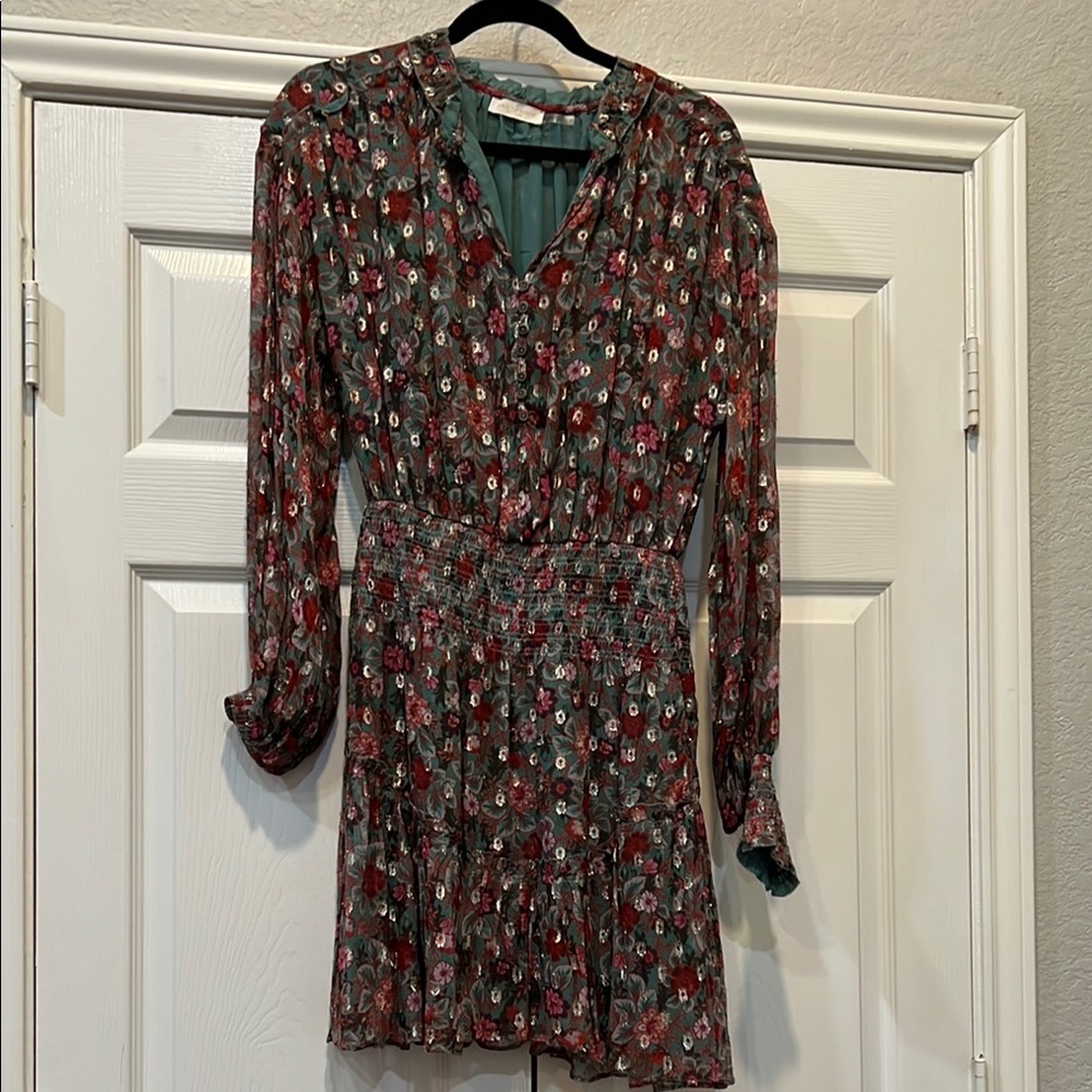 Floral Long Sleeve Dress